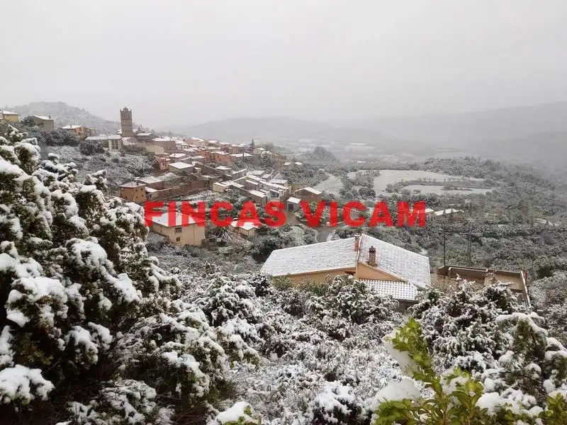 Vista exterior de Finca rústica en venda en Agüero amb Calefacció, Jardí privat i Terrassa