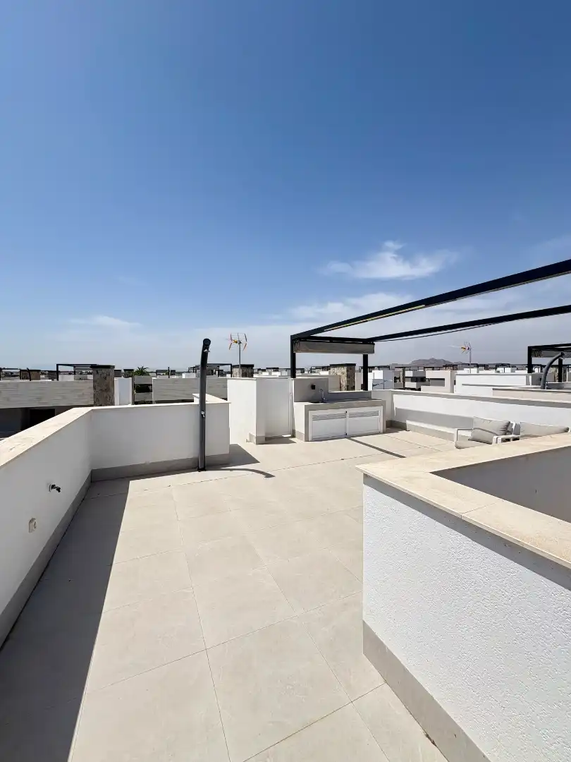 Terrassa de Casa o xalet en venda en Torre-Pacheco amb Aire condicionat, Calefacció i Jardí privat