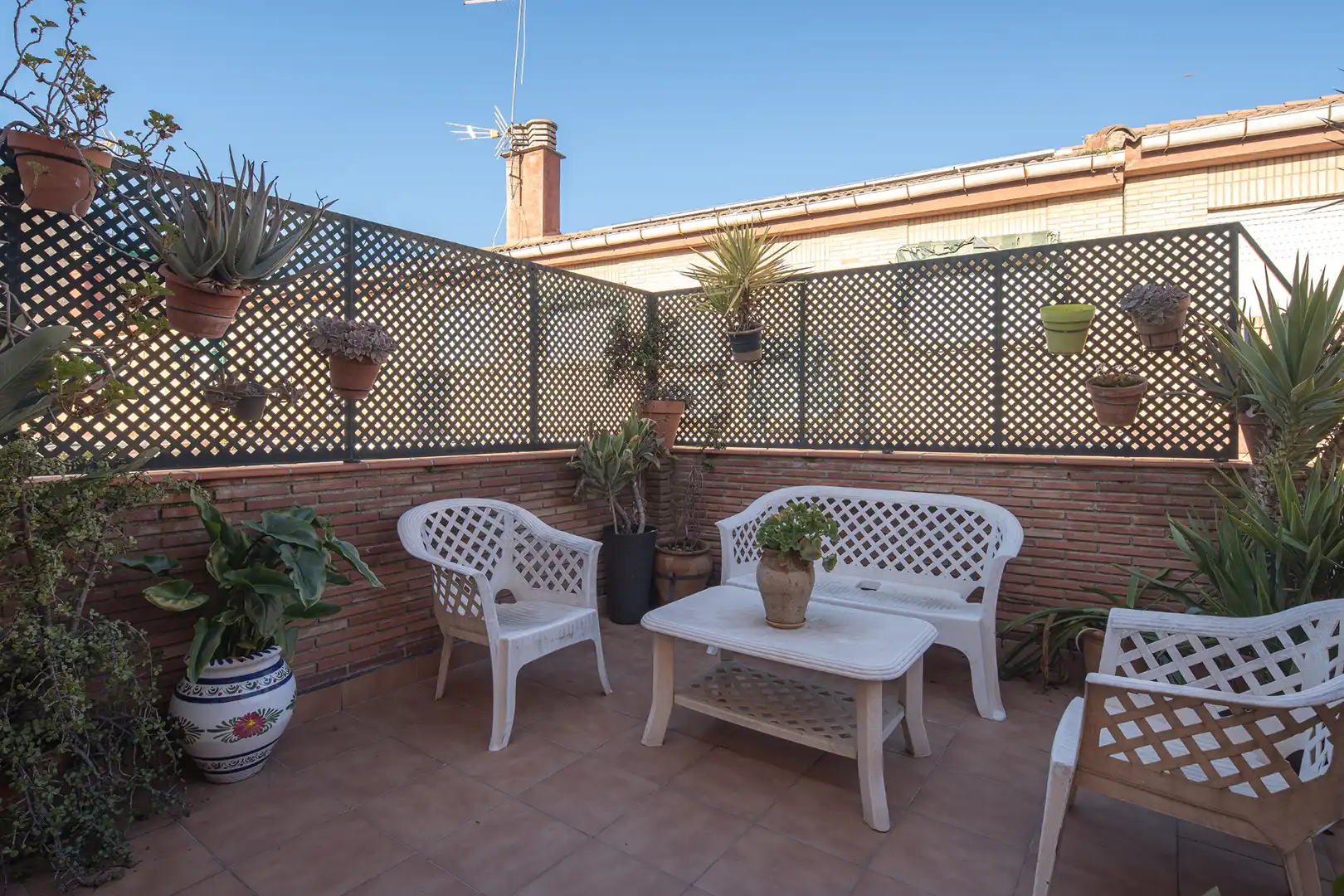 Terraza de Casa adosada en venta en Huétor Vega con Aire acondicionado, Terraza y Amueblado