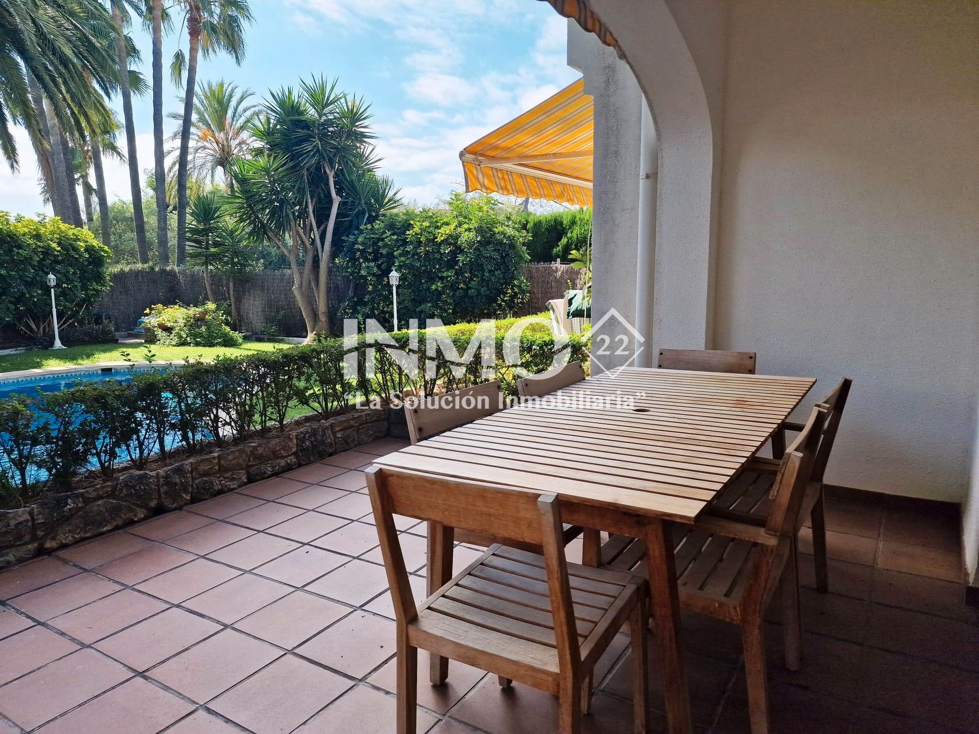 Jardín de Casa adosada en venta en Cambrils con Terraza, Trastero y Amueblado