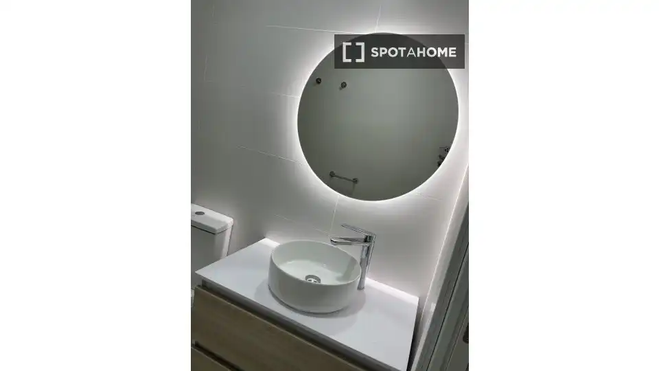 Baño de Estudio para compartir en Mogán con Aire acondicionado, Terraza y Amueblado