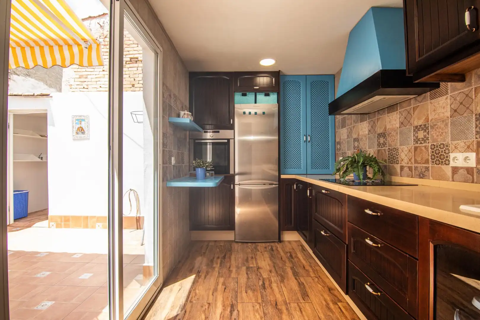 Kitchen of Flat for sale in Elche / Elx  with Furnished and Balcony
