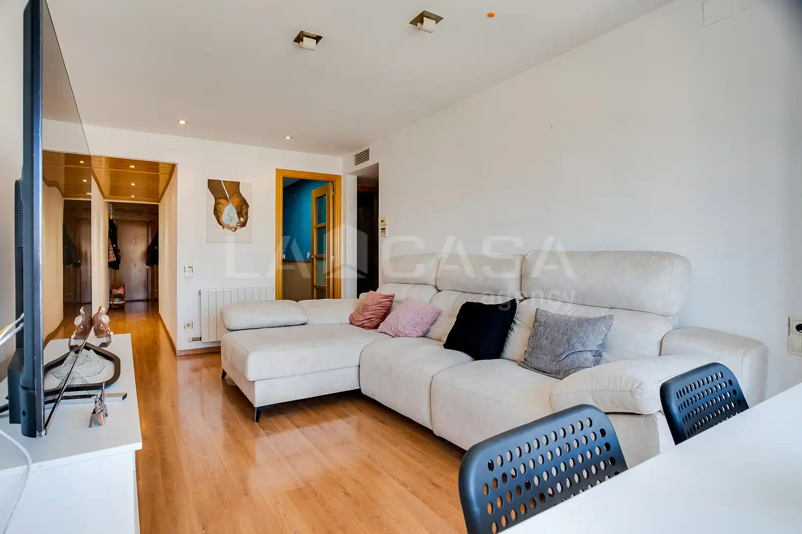 Sala de estar de Piso en venta en Sant Adrià de Besòs con Balcón
