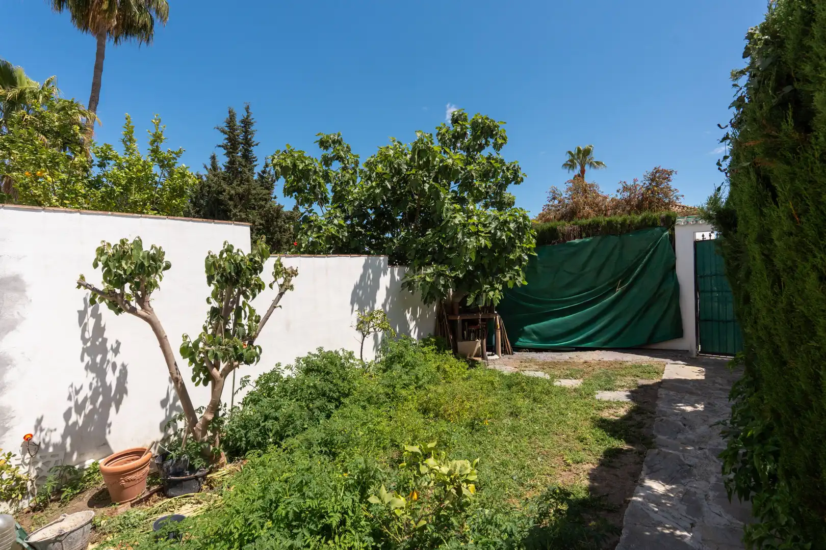 Jardí de Casa adosada en venda en Marbella amb Aire condicionat, Jardí privat i Terrassa