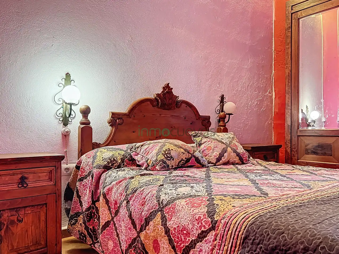 Bedroom of Country homes for rent in Vera  with Heating, Private garden and Terrace