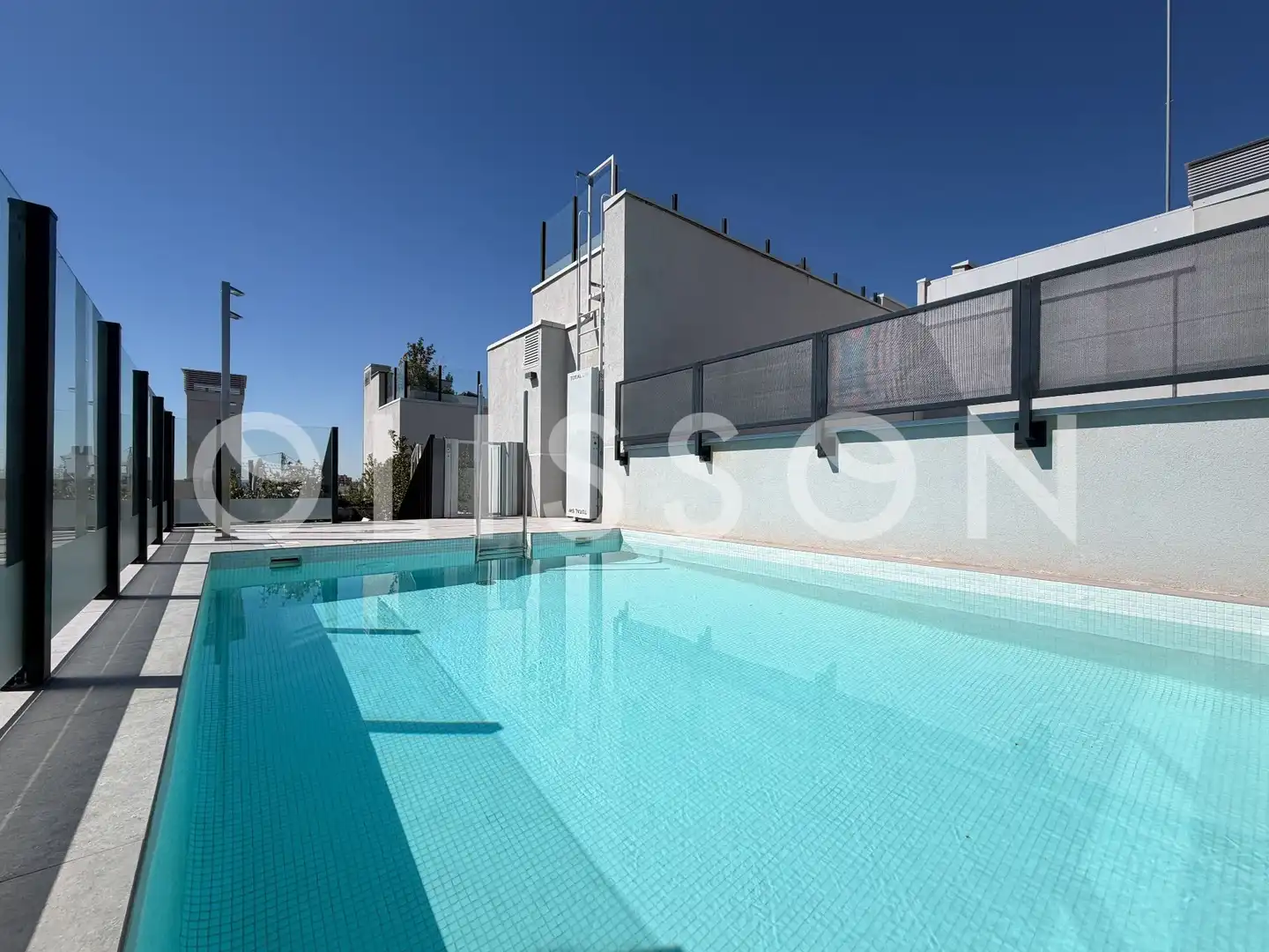 Piscina de Piso de alquiler en Madrid con Aire acondicionado, Calefacción y Terraza
