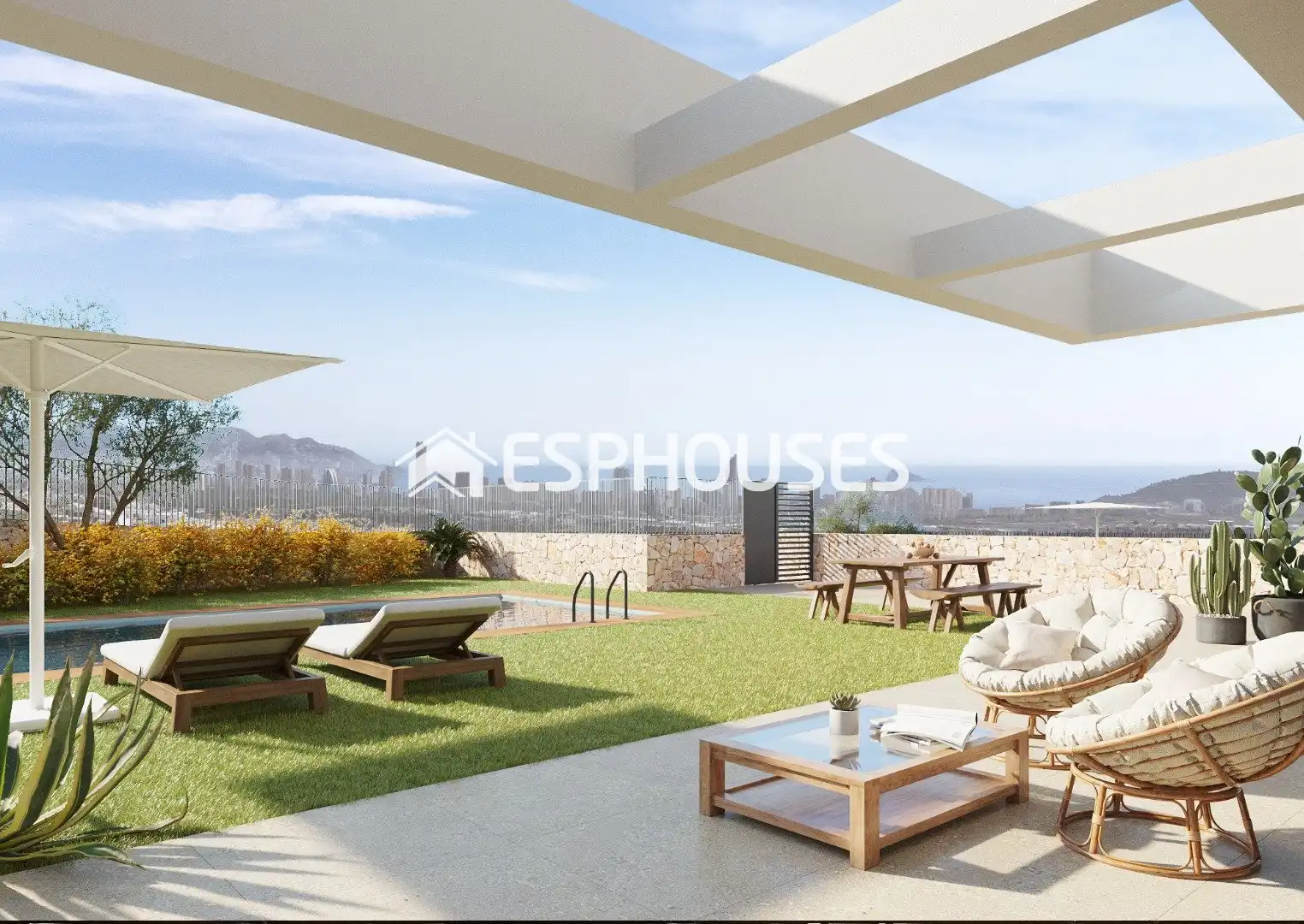 Casa con terrazza in vendita a Balcón de Finestrat - Terra Marina, imagen 8