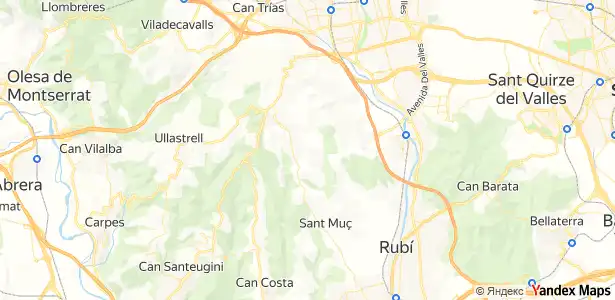Vista exterior de Piso en venta en Rubí