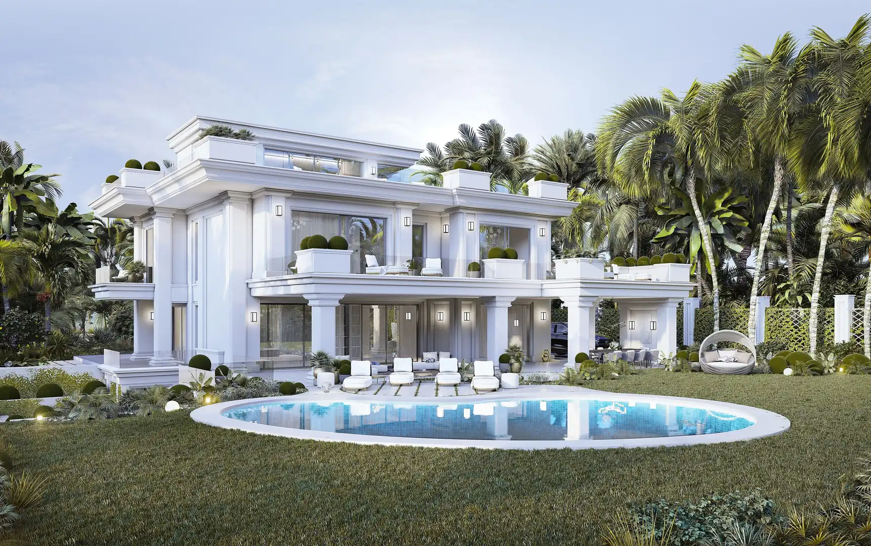 Villa con terrazza in vendita a Milla de Oro