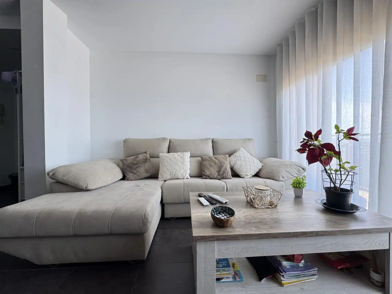 Living room of Flat for sale in Sils