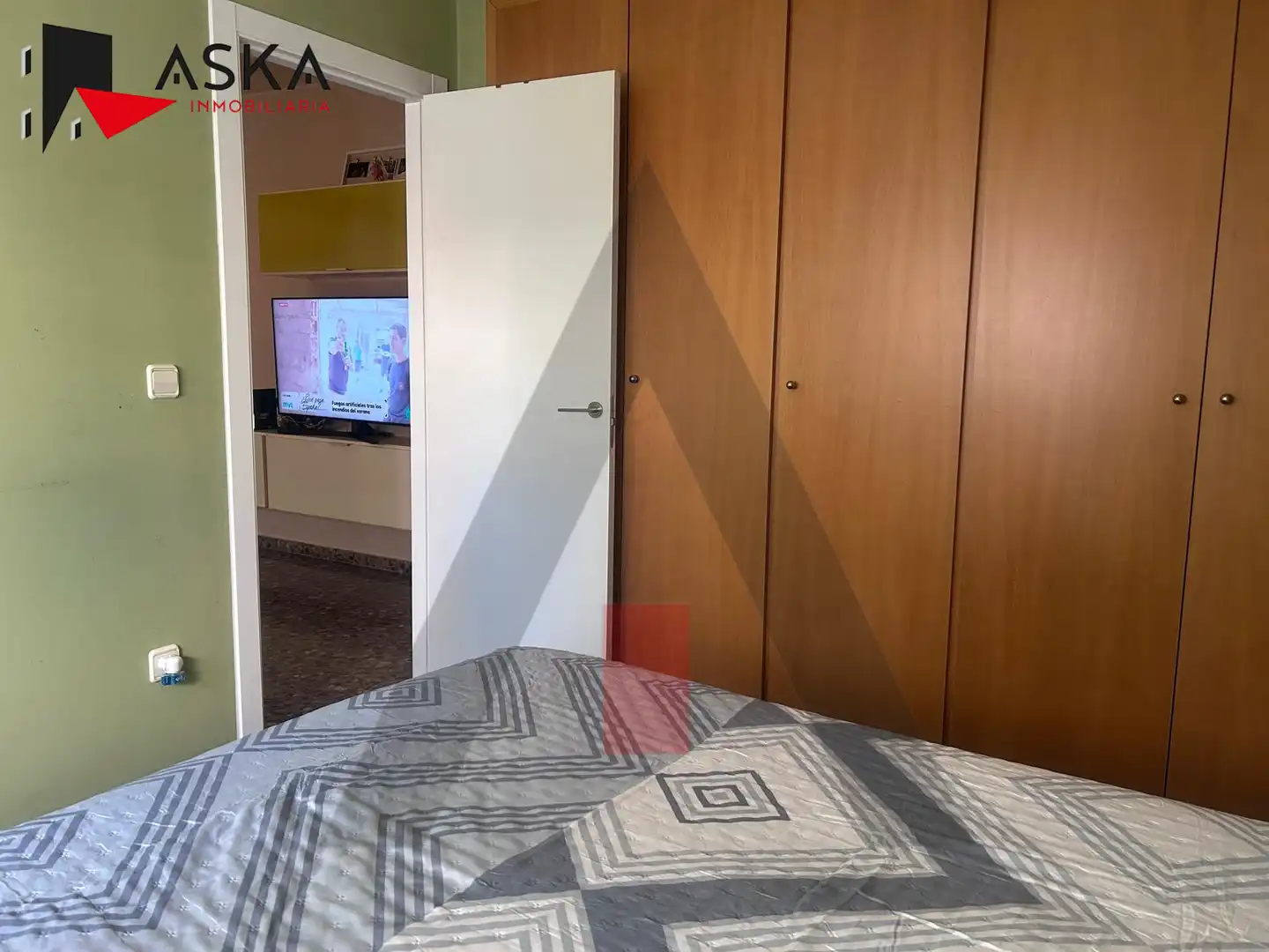 Bedroom of Flat for sale in Alfafar  with Air Conditioner and Storage room