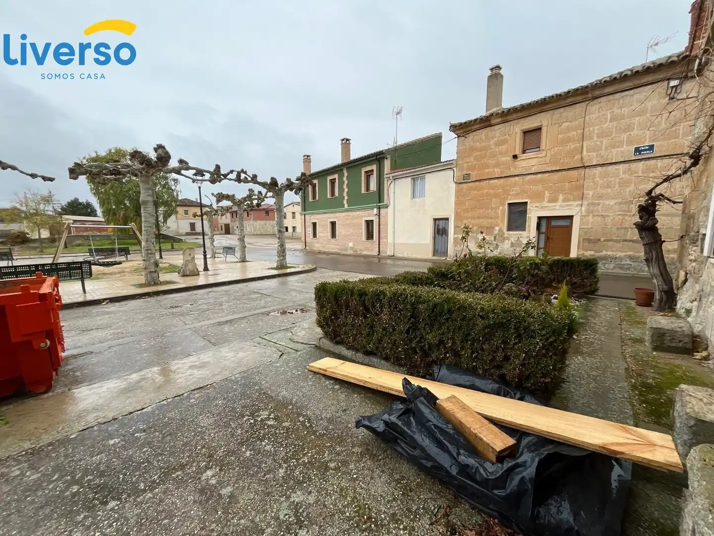 Vista exterior de Casa o chalet en venta en Villasandino con Amueblado