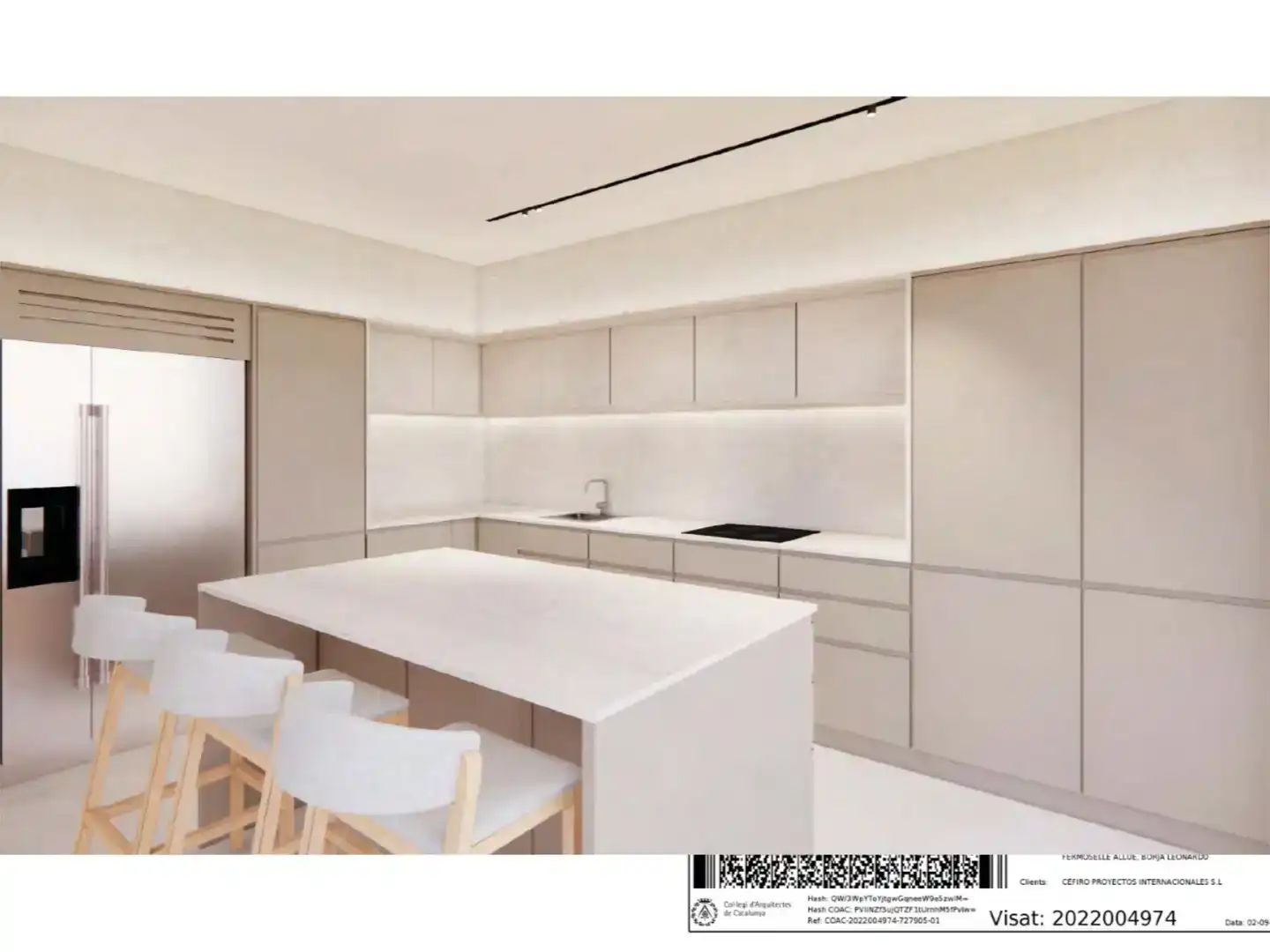 Cocina de Piso en venta en Sant Pere de Ribes con Jardín privado, Trastero y Piscina
