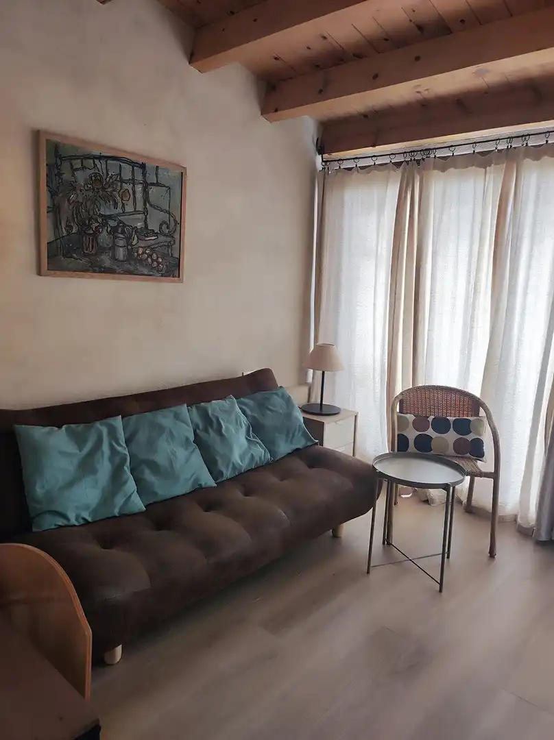 Sala d'estar de Casa o xalet en venda en Sant Mateu amb Aire condicionat, Terrassa i Moblat
