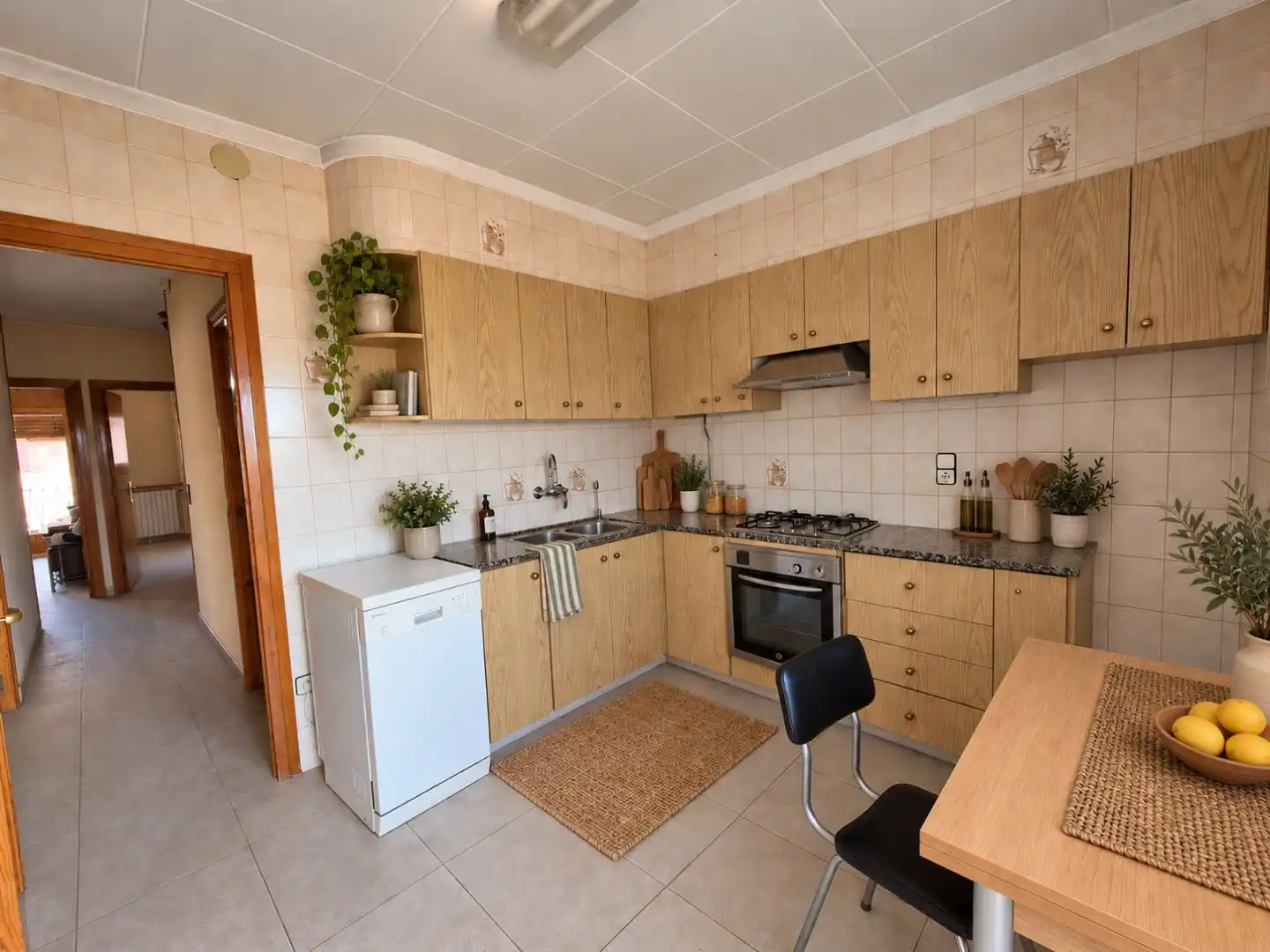 Cocina de Casa o chalet en venta en Santa Eugènia de Berga con Terraza y Balcón