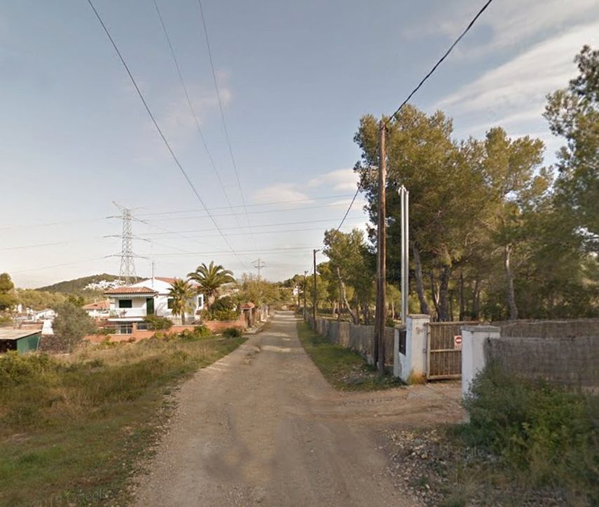 Vista exterior de Casa adosada en venda en Canyelles amb Traster