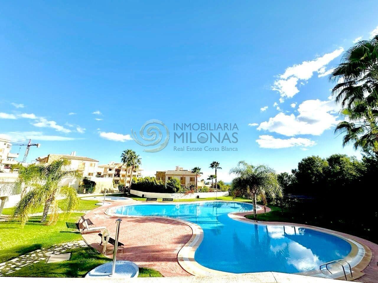 Exterior view of Apartment for sale in Finestrat  with Air Conditioner, Private garden and Terrace