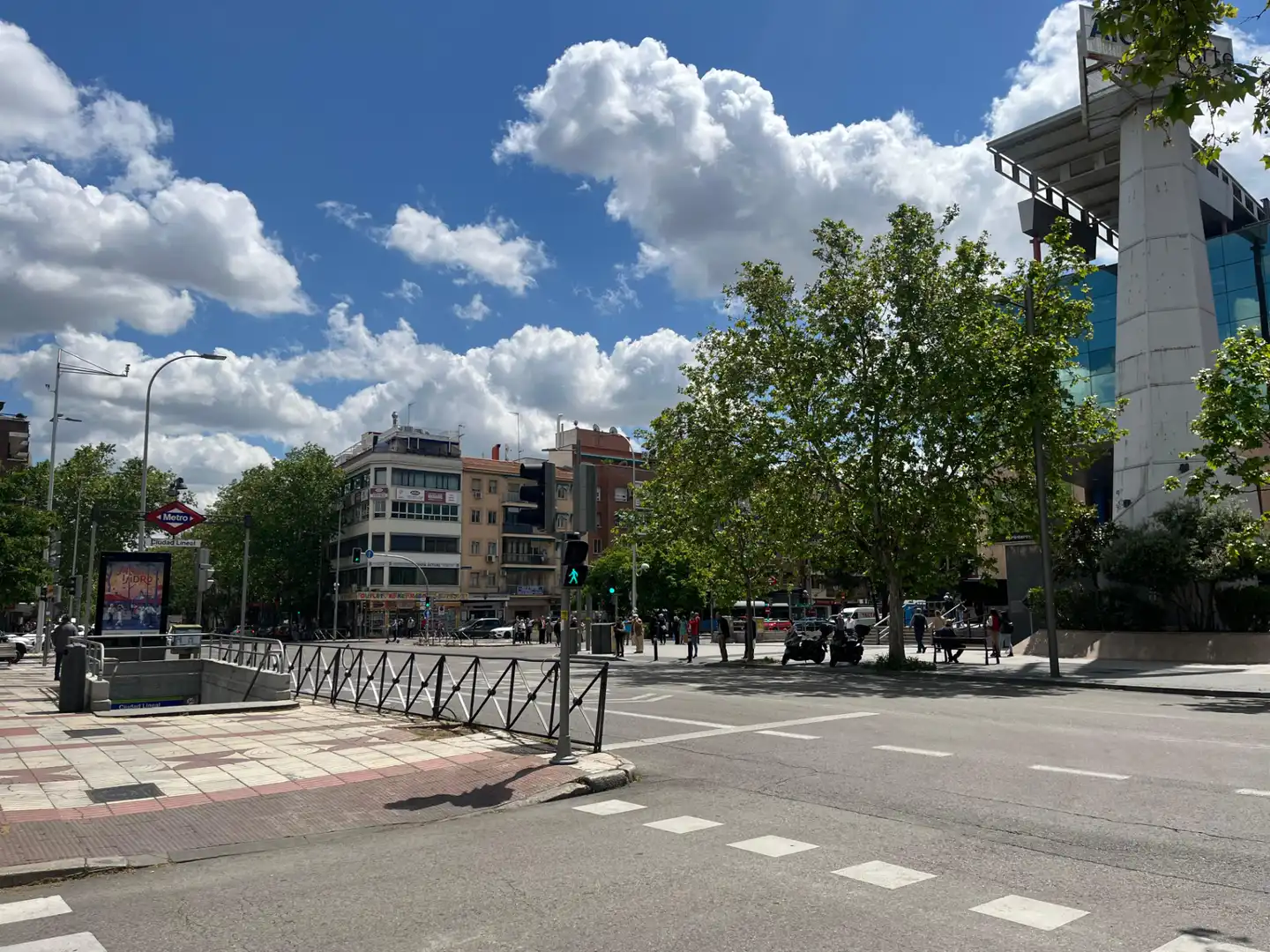 Vista exterior de Pis de lloguer en Madrid amb Calefacció, Forn i Rentadora