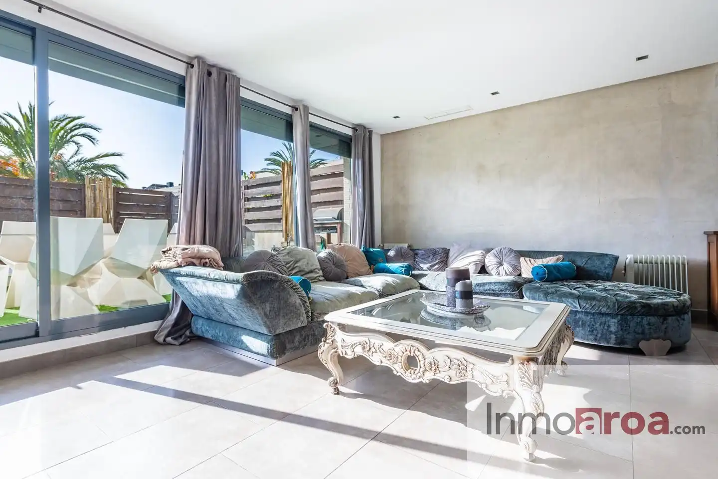 Exterior view of Houses for sale in La Pobla de Farnals  with Terrace, Furnished and Community pool