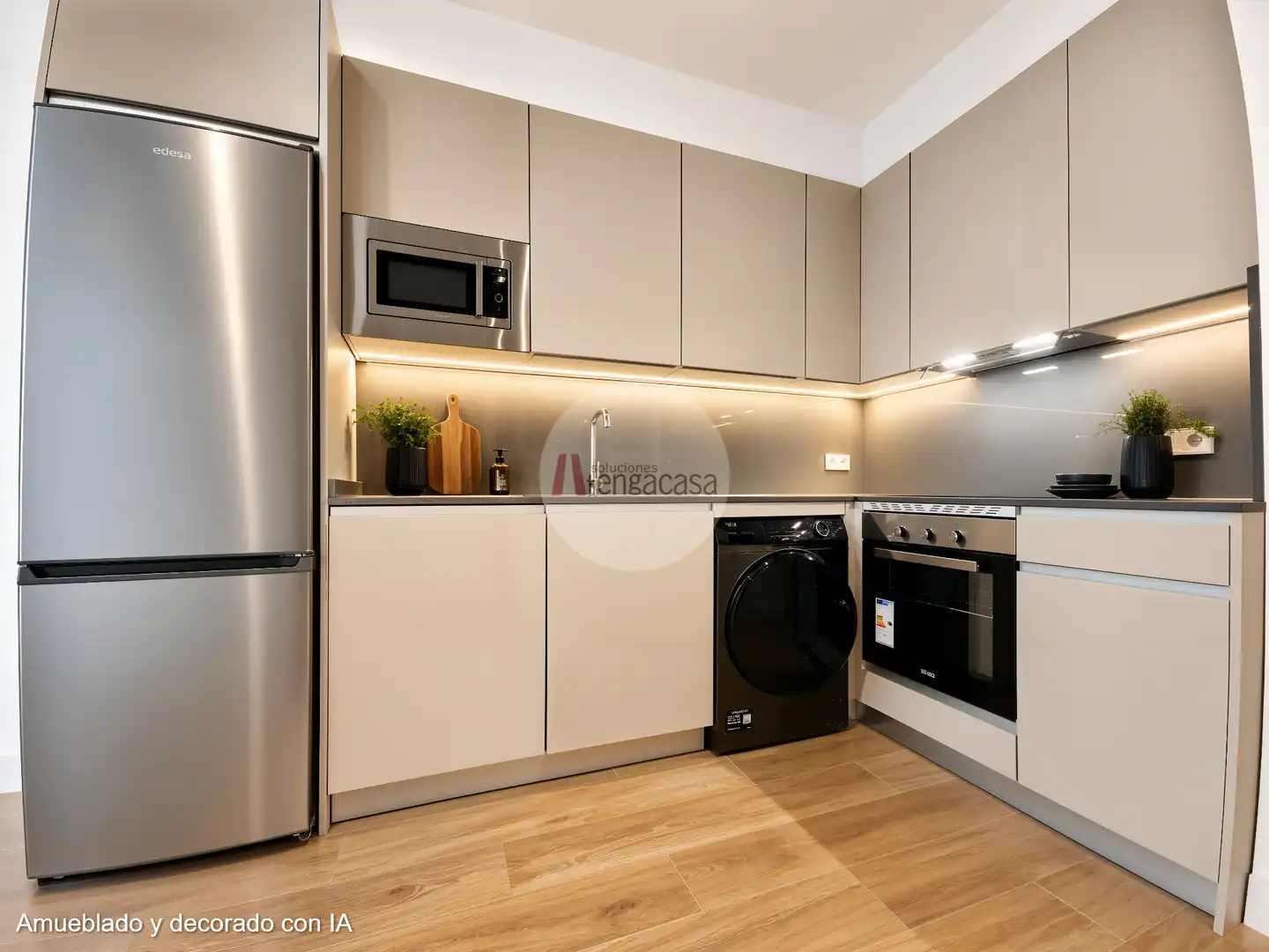 Cuina de Apartament en venda en Madrid amb Aire condicionat, Calefacció i Parquet
