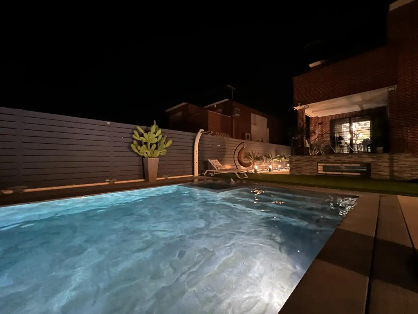 Piscina de Casa o xalet en venda en Rivas-Vaciamadrid amb Aire condicionat, Calefacció i Jardí privat