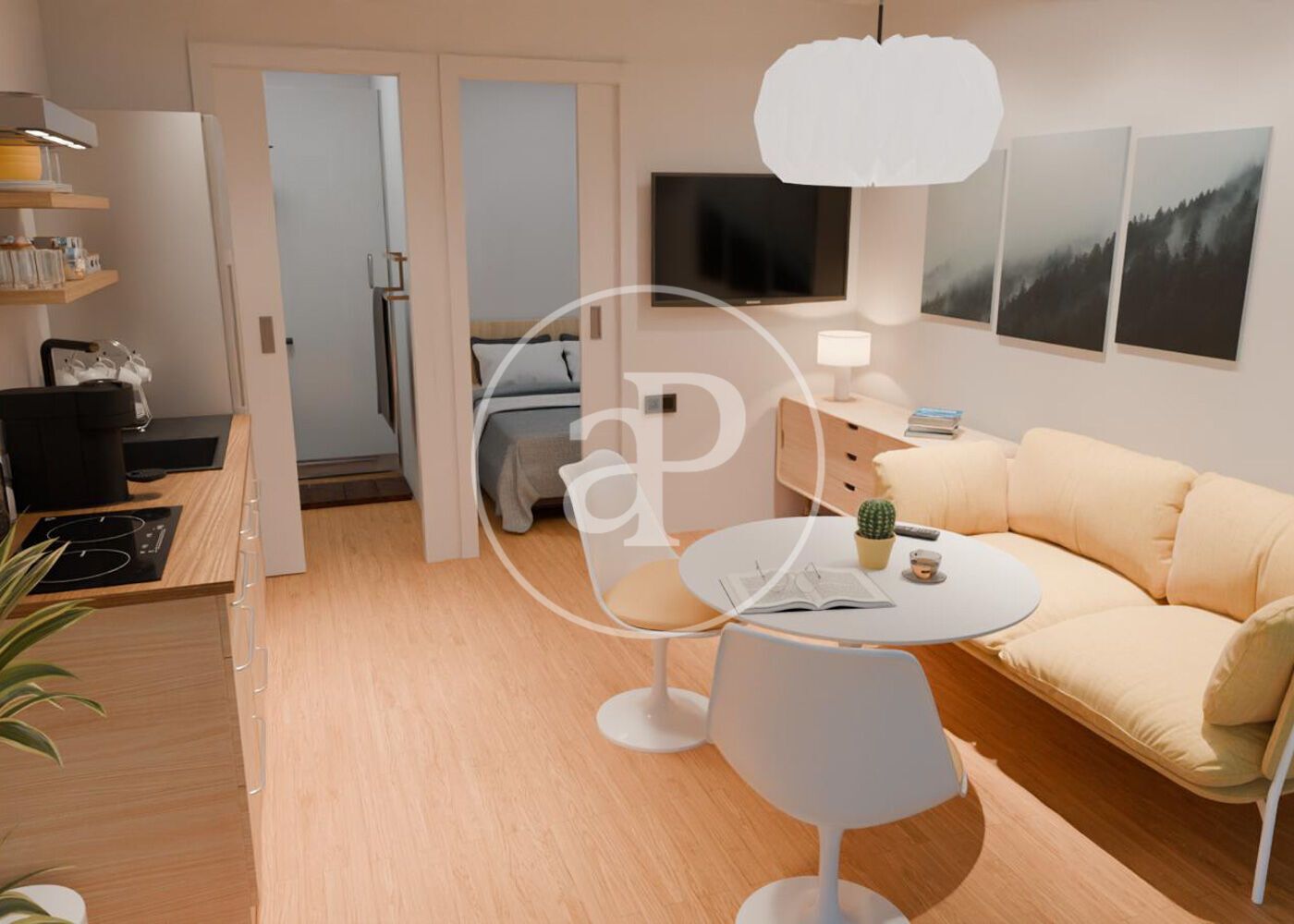 Dormitori de Loft en venda en  Barcelona Capital amb Aire condicionat i Calefacció