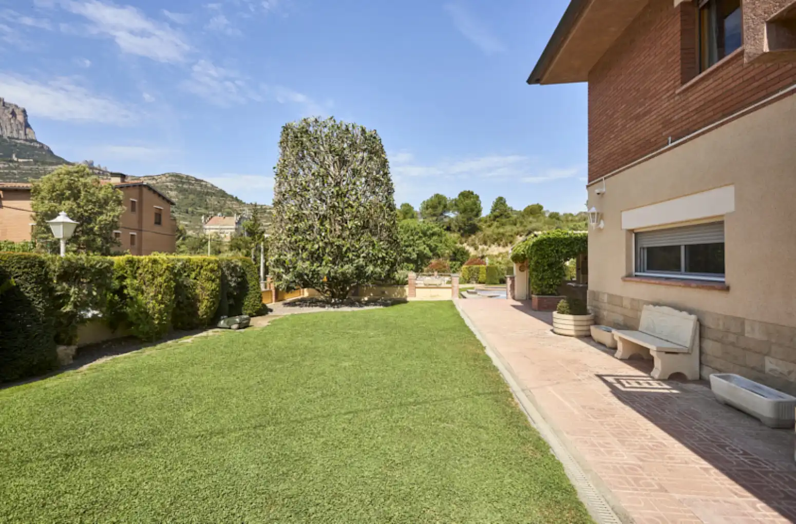 Jardín de Casa o chalet en venta en Monistrol de Montserrat con Aire acondicionado, Calefacción y Jardín privado