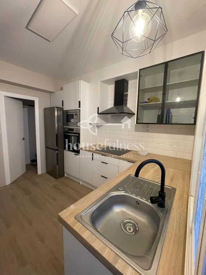 Kitchen of Flat for sale in Ferrol  with Heating, Terrace and Storage room