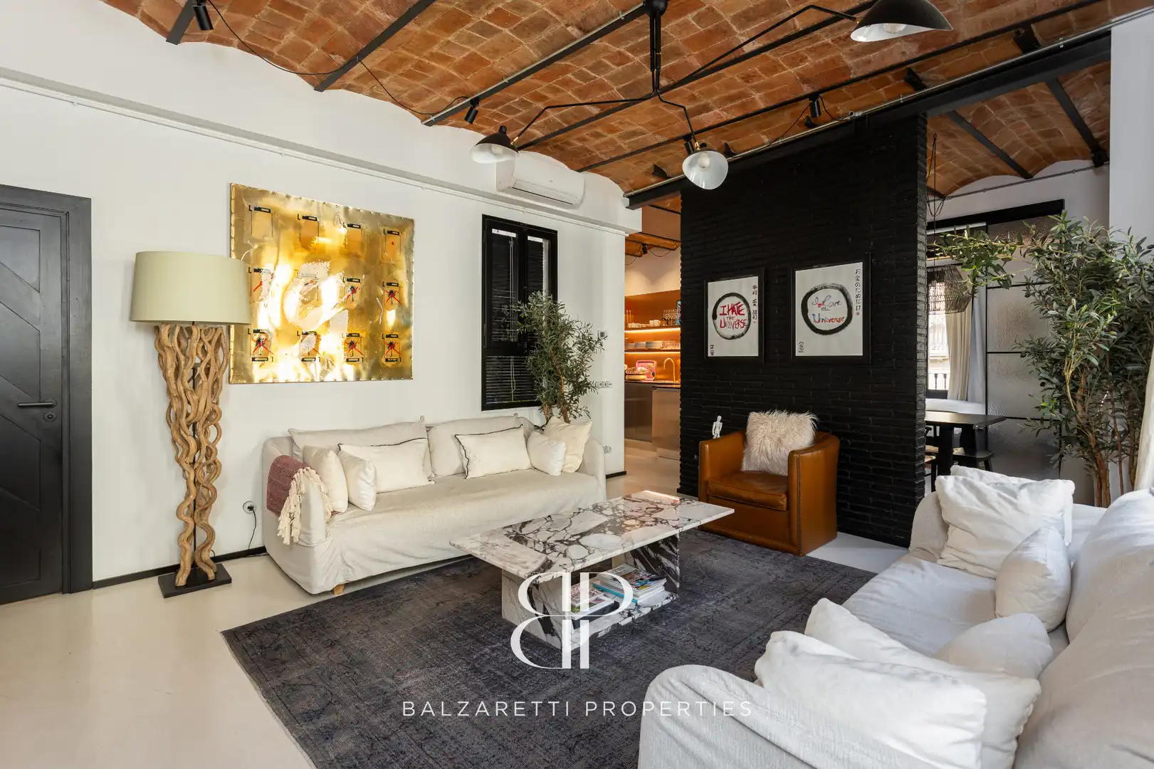 Wohnzimmer von Wohnung zur Miete in Barcelona mit Klimaanlage, Heizung und Parkett