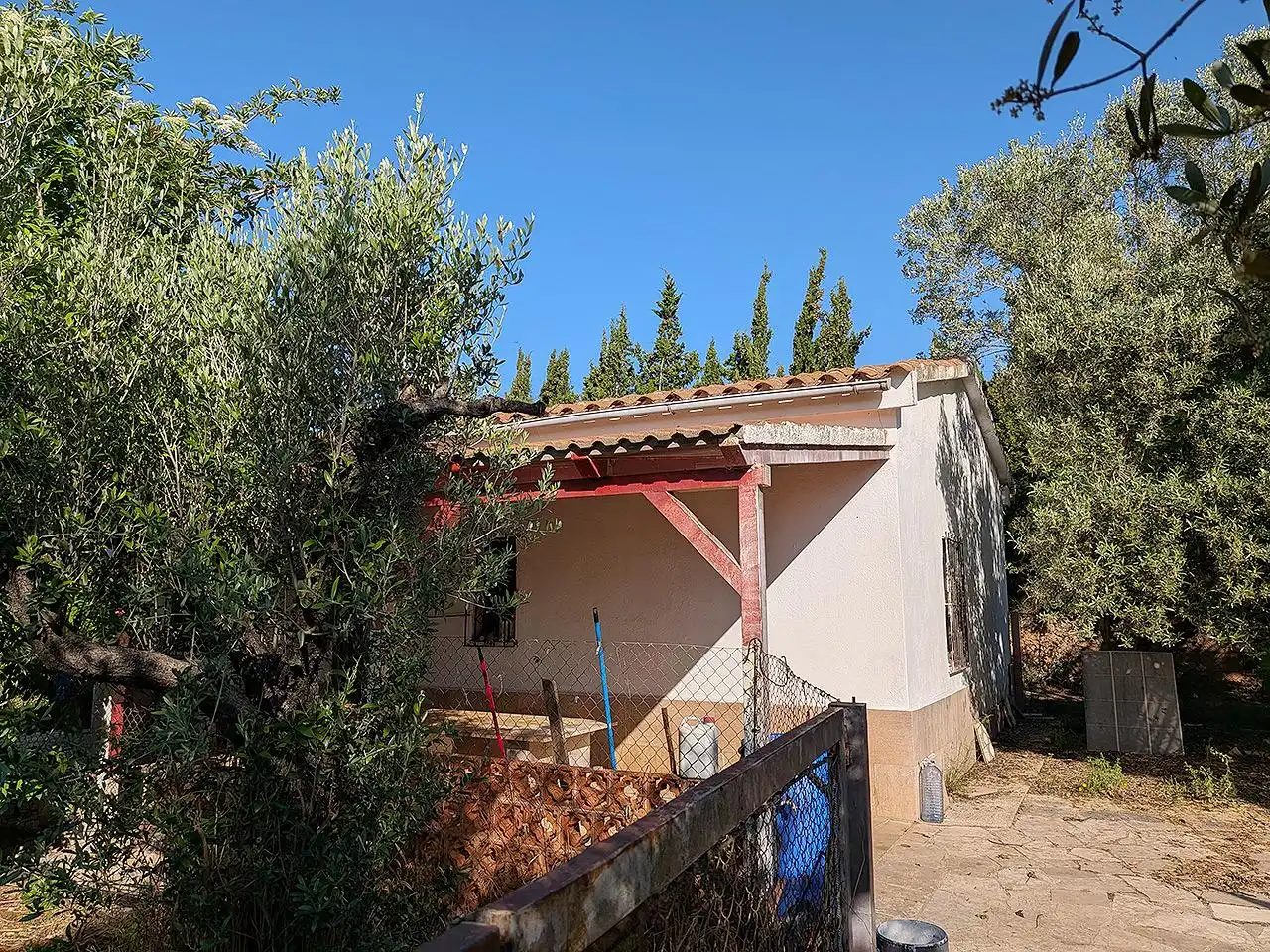 Exterior view of Country homes for sale in Ulldecona  with Terrace, Storage room and Swimming Pool