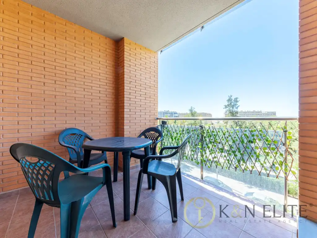Balcony of Flat for sale in Alicante / Alacant  with Air Conditioner, Private garden and Terrace