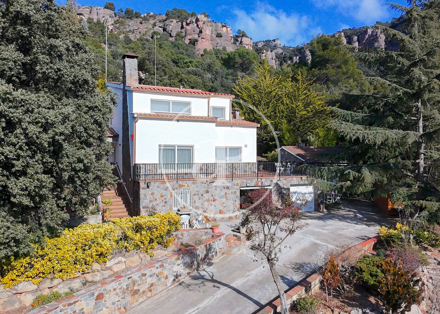 Exterior view of House or chalet for sale in Matadepera  with Air Conditioner, Heating and Private garden