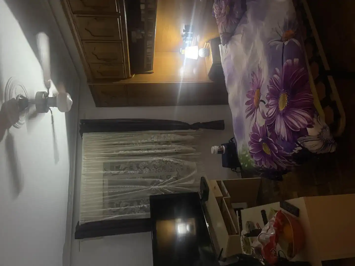 Schlafzimmer von Wohnung zur Miete in Mieres (Asturias) mit Balkon