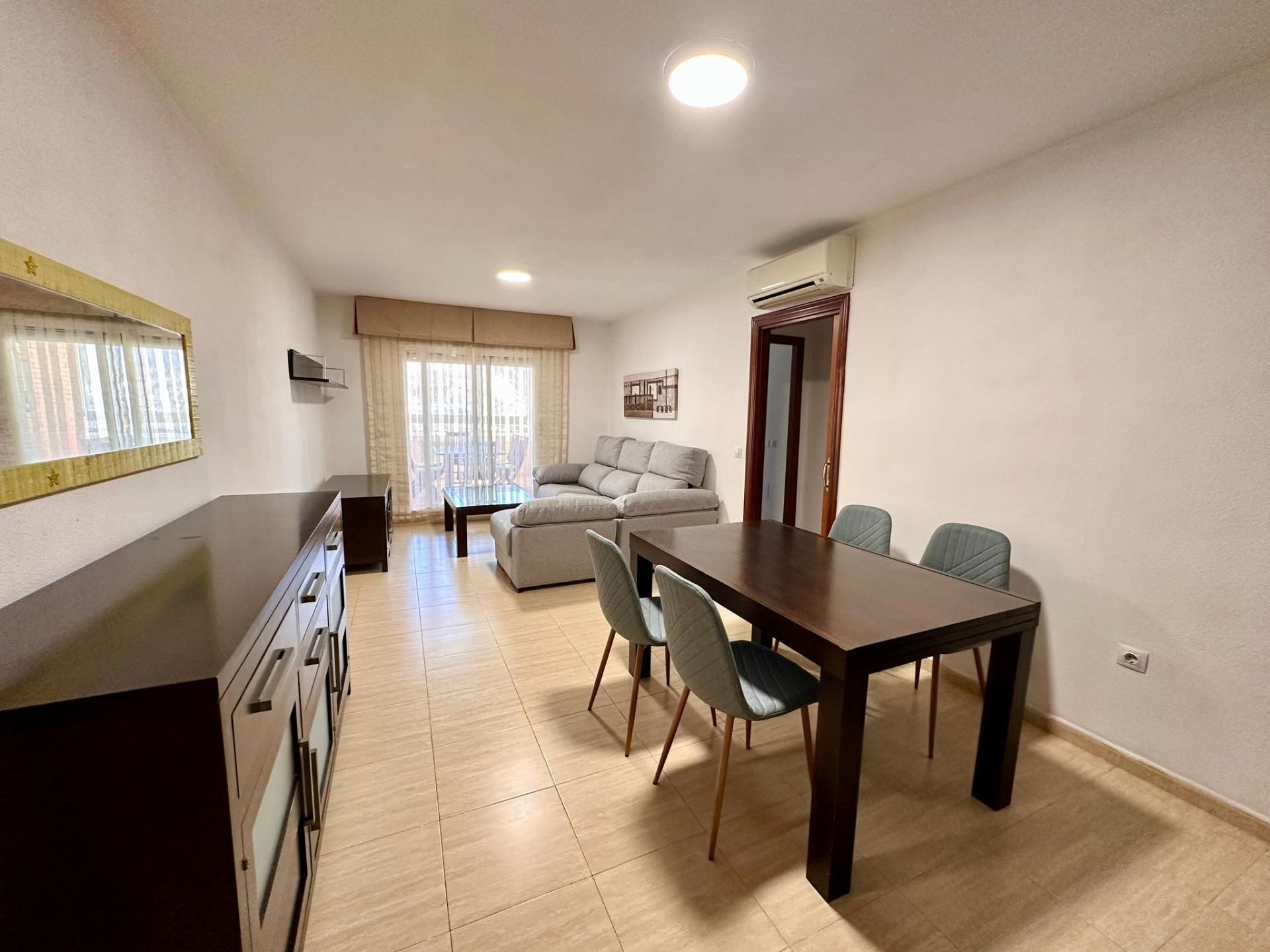 Living room of Flat for sale in Roquetas de Mar  with Air Conditioner, Terrace and Community pool