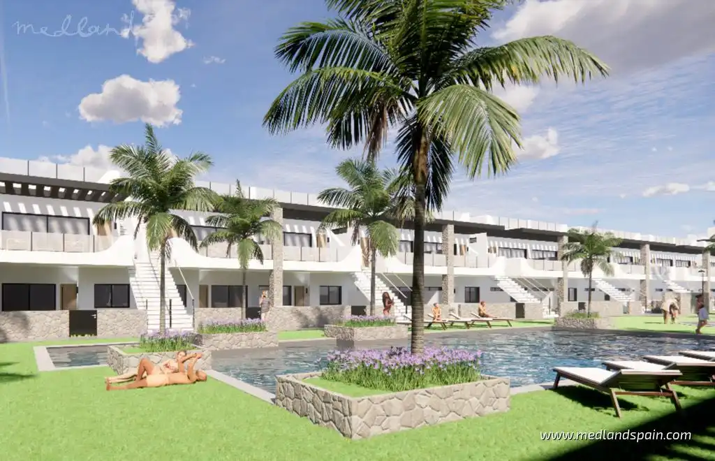 Piscina de Apartamento en venta en Pilar de la Horadada con Terraza y Piscina comunitaria