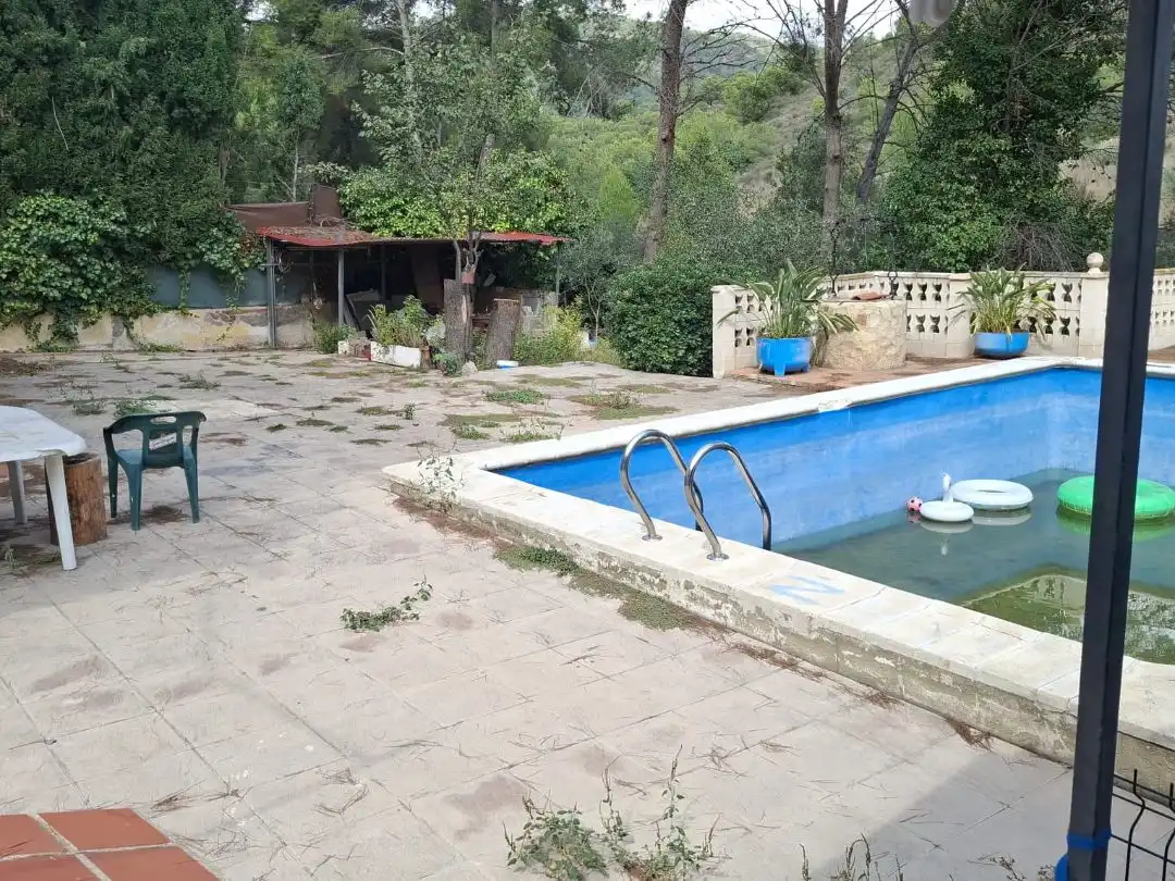 Piscina de Casa o xalet en venda en Náquera amb Aire condicionat, Terrassa i Piscina