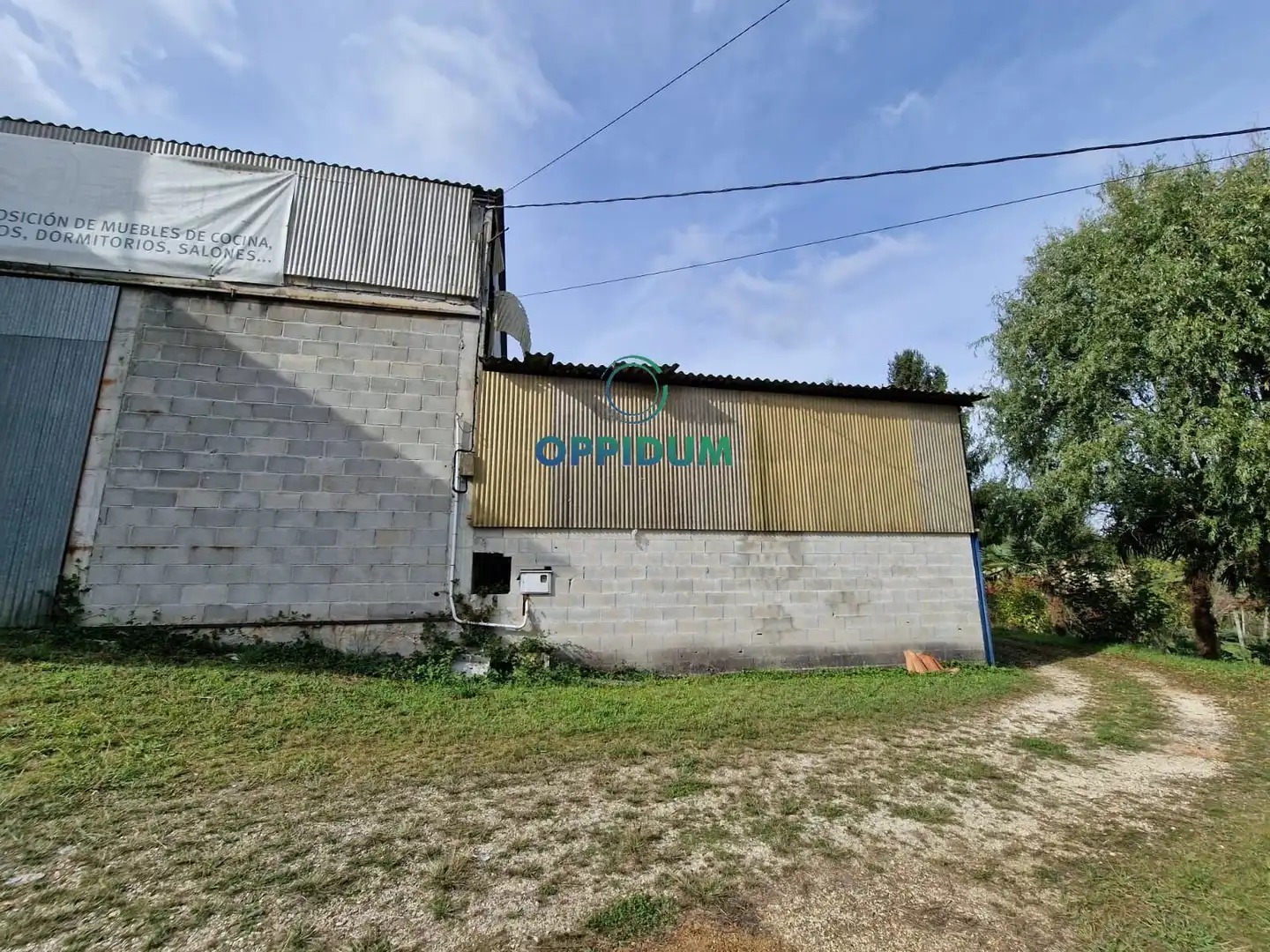 Exterior view of Industrial buildings for sale in Touro