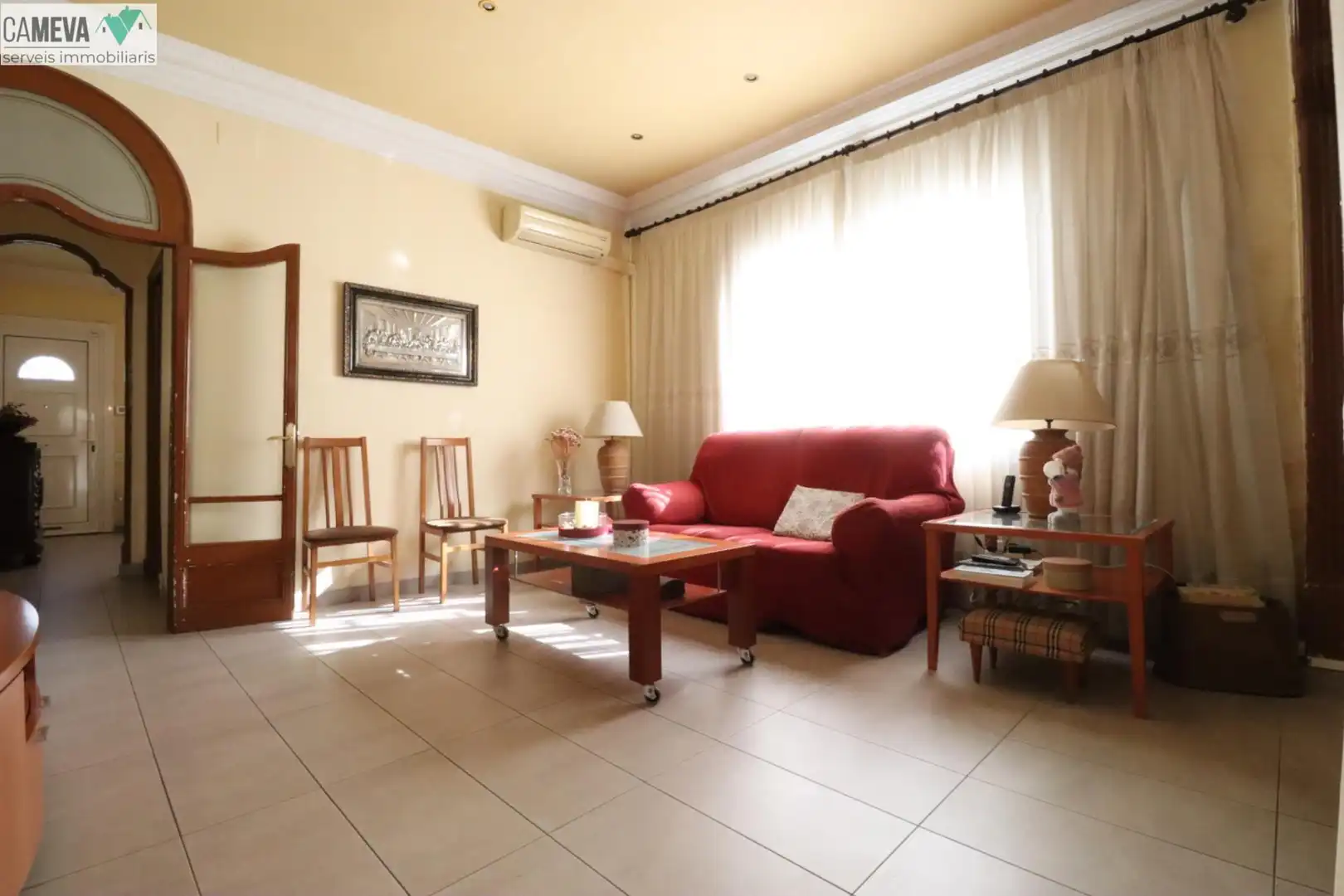 Living room of Houses for sale in Sabadell  with Heating, Private garden and Terrace