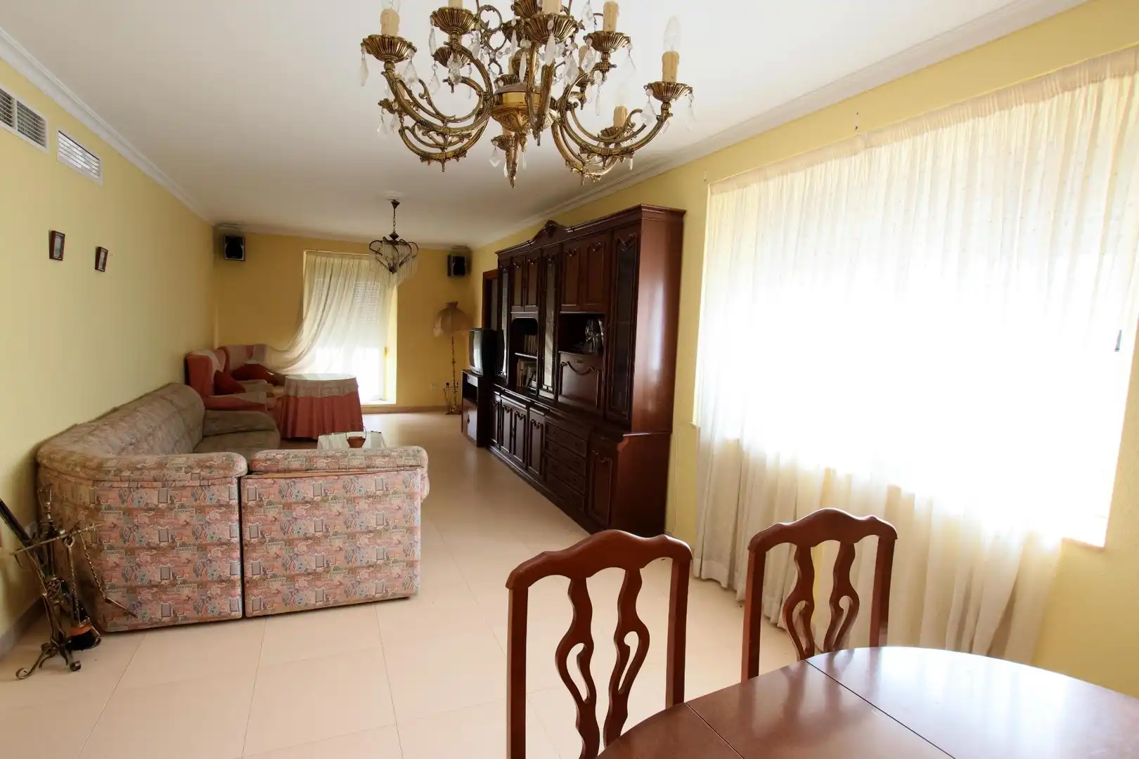 Sala de estar de Casa o chalet en venta en Montijo con Aire acondicionado, Calefacción y Terraza