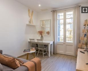 Bedroom of Flat to rent in  Barcelona Capital  with Air Conditioner, Heating and Furnished