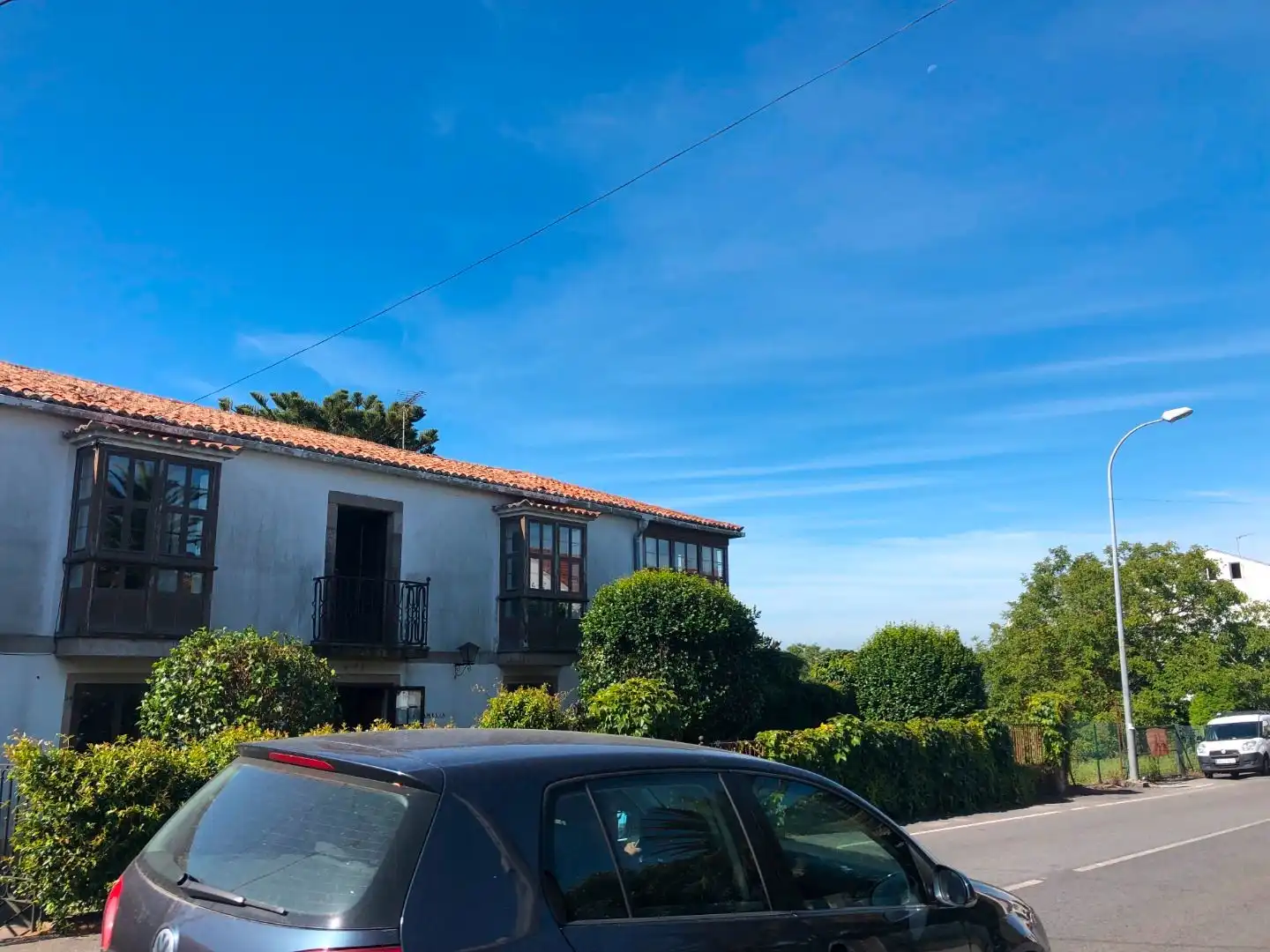 Außenansicht von Haus oder Chalet zum Verkauf in Oleiros mit Privatgarten, Parkett und Terrasse