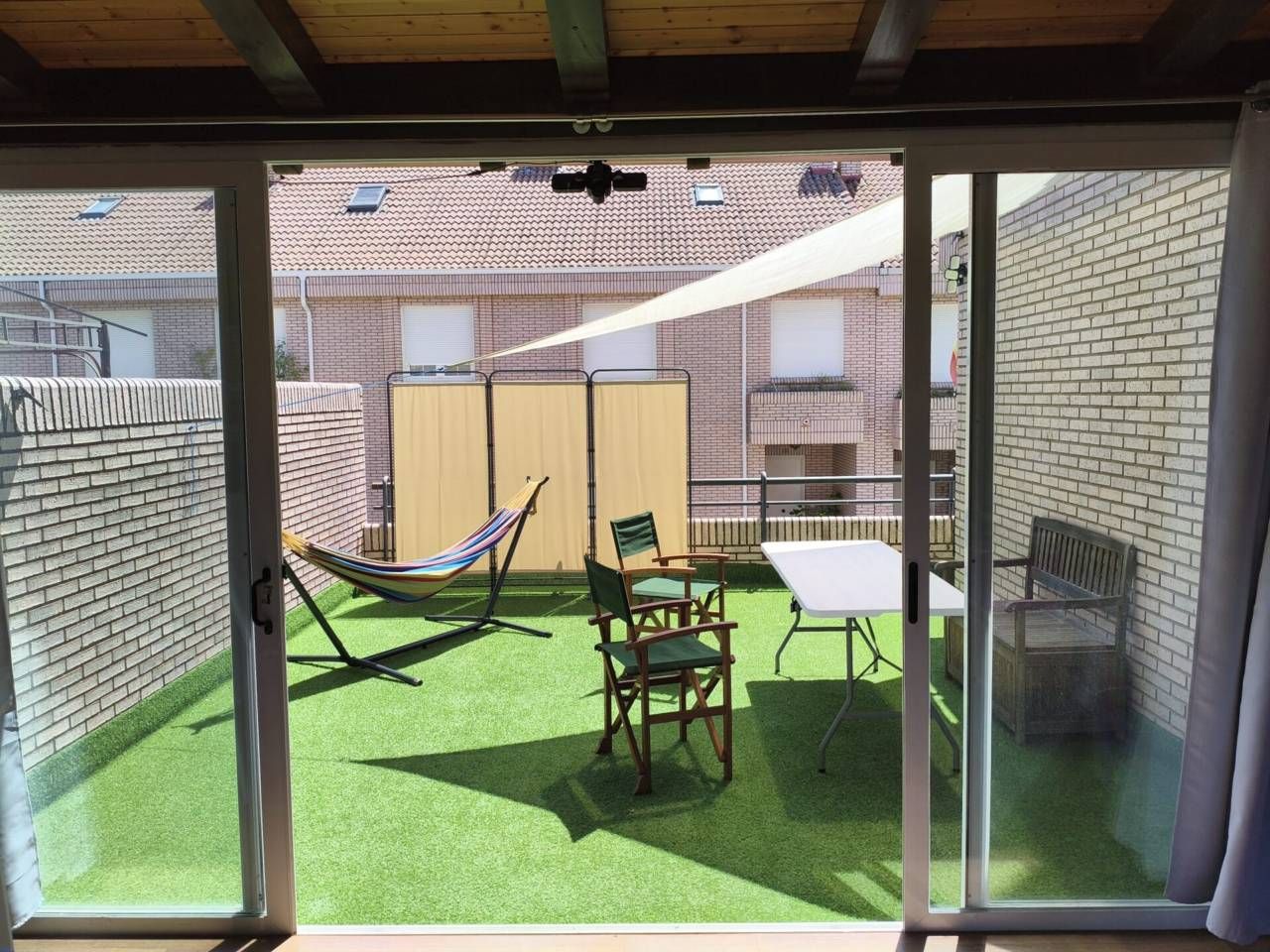 Terrace of Single-family semi-detached for sale in Villaquilambre  with Heating, Private garden and Terrace