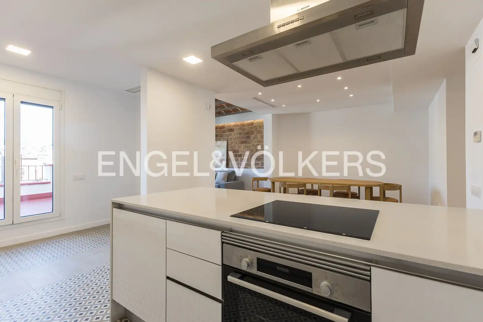 Cocina de Ático en venta en Sarrià - Sant Gervasi