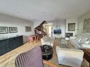 Living room of Houses for sale in Madrid  with Air Conditioner, Heating and Private garden