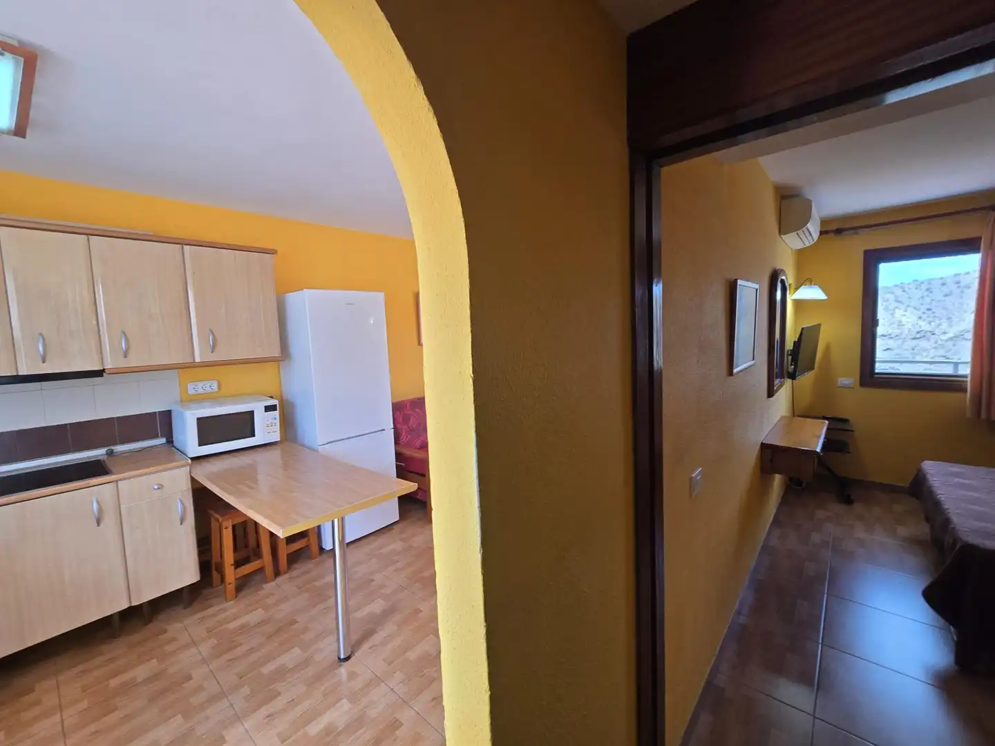 Kitchen of Apartments for rent in Mogán  with Furnished, Balcony and Community pool