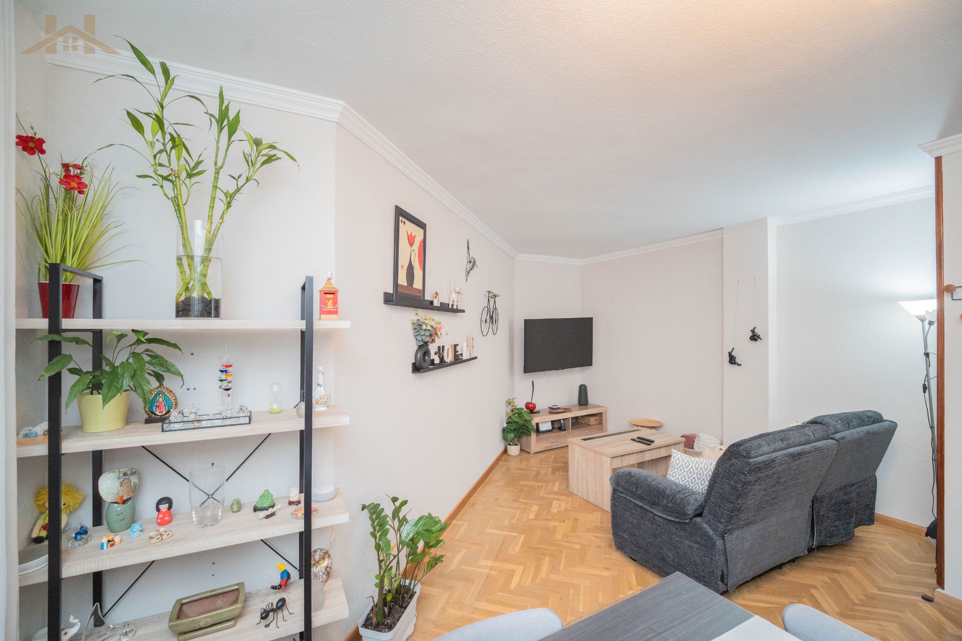 Sala d'estar de Pis en venda en Torrejón de Ardoz amb Moblat