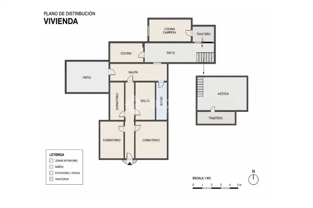 Casa adosada en venta en El Carpio