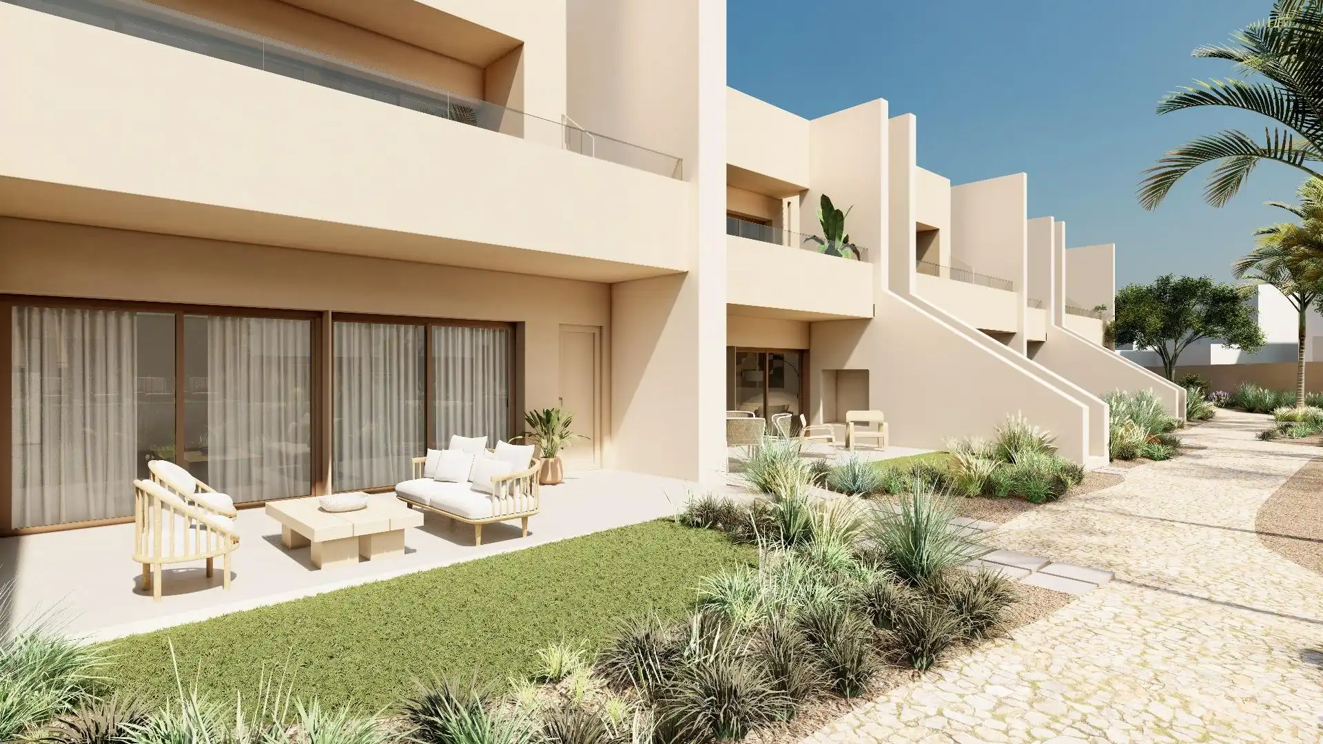 Jardí de Casa o xalet en venda en Los Alcázares amb Aire condicionat, Jardí privat i Terrassa