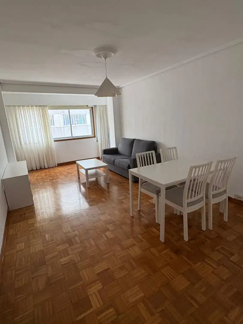Living room of Flat for rent in A Coruña Capital   with Furnished