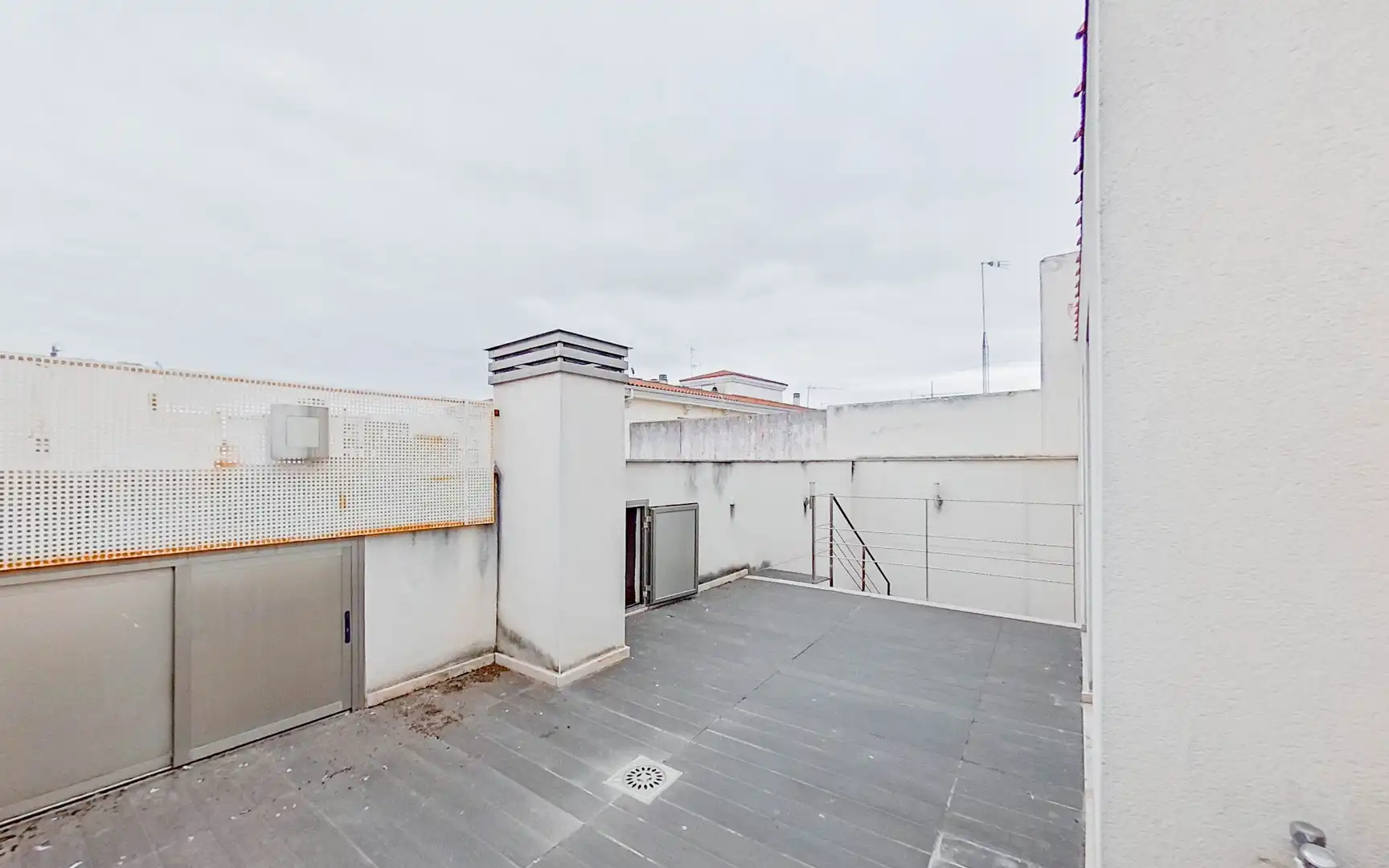 Terraza de Dúplex en venta en Villanueva de la Serena con Aire acondicionado, Parquet y Terraza